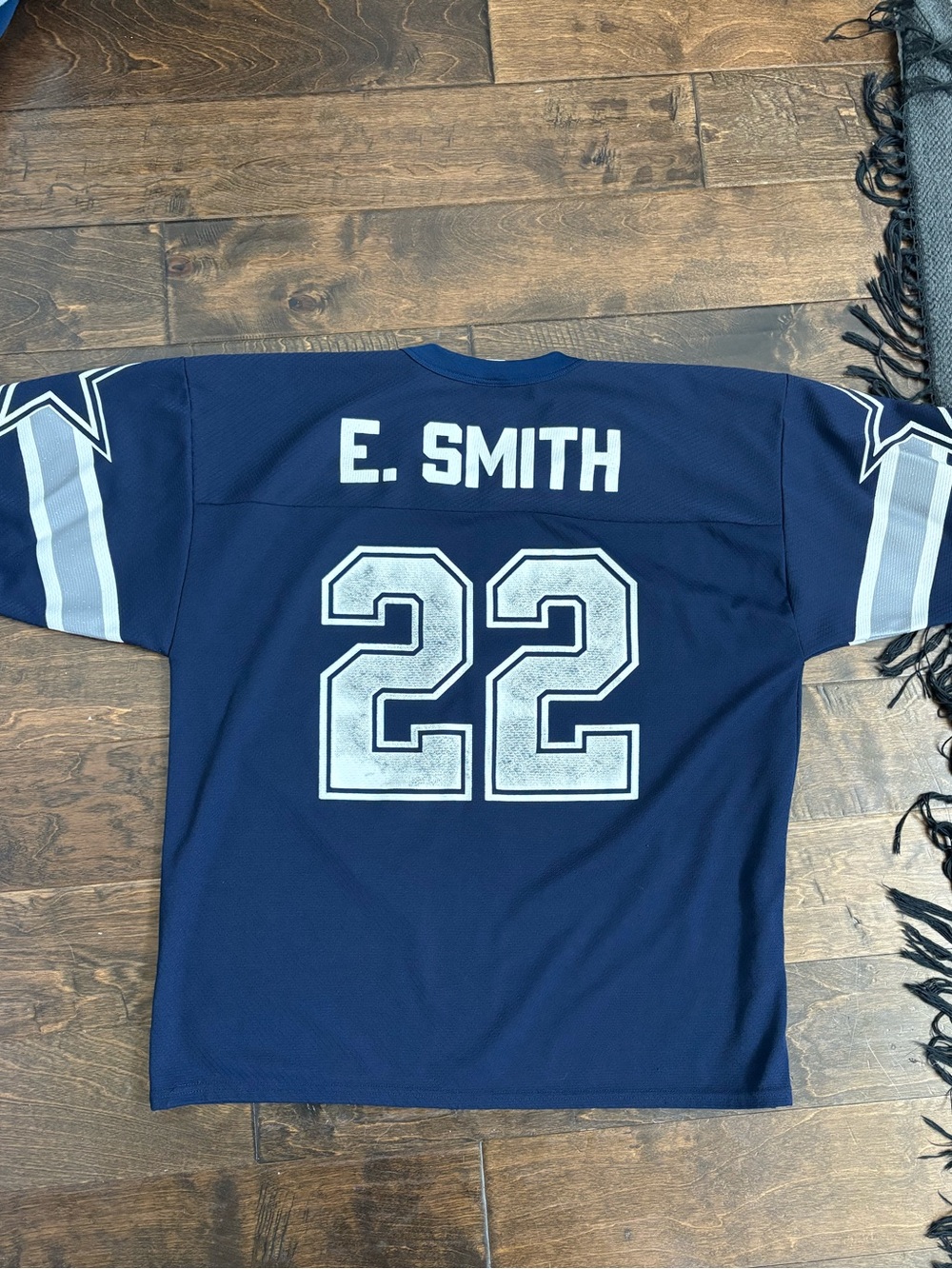 Vintage 90s Dallas Cowboys Emmitt Smith #22 Logo 7 NFL Jersey Men’s Large